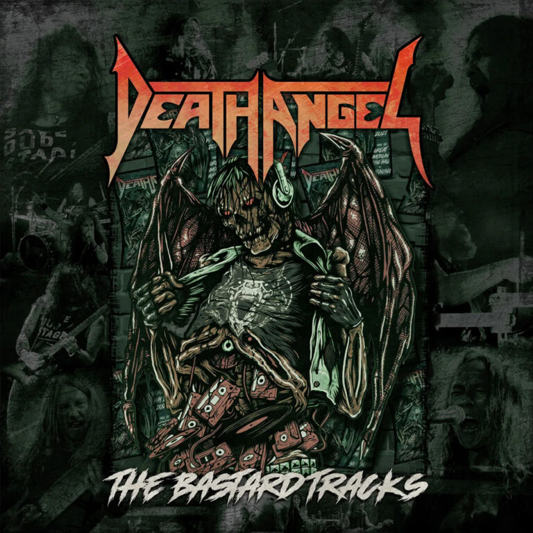 Death Angel "The Bastard Tracks" Official Album Cover